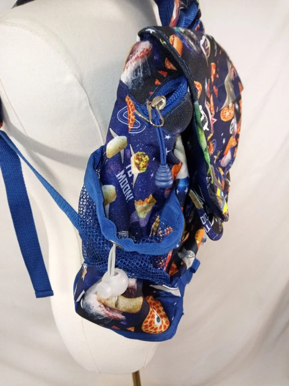 Bixbee Kid's Blue + Orange Backpack